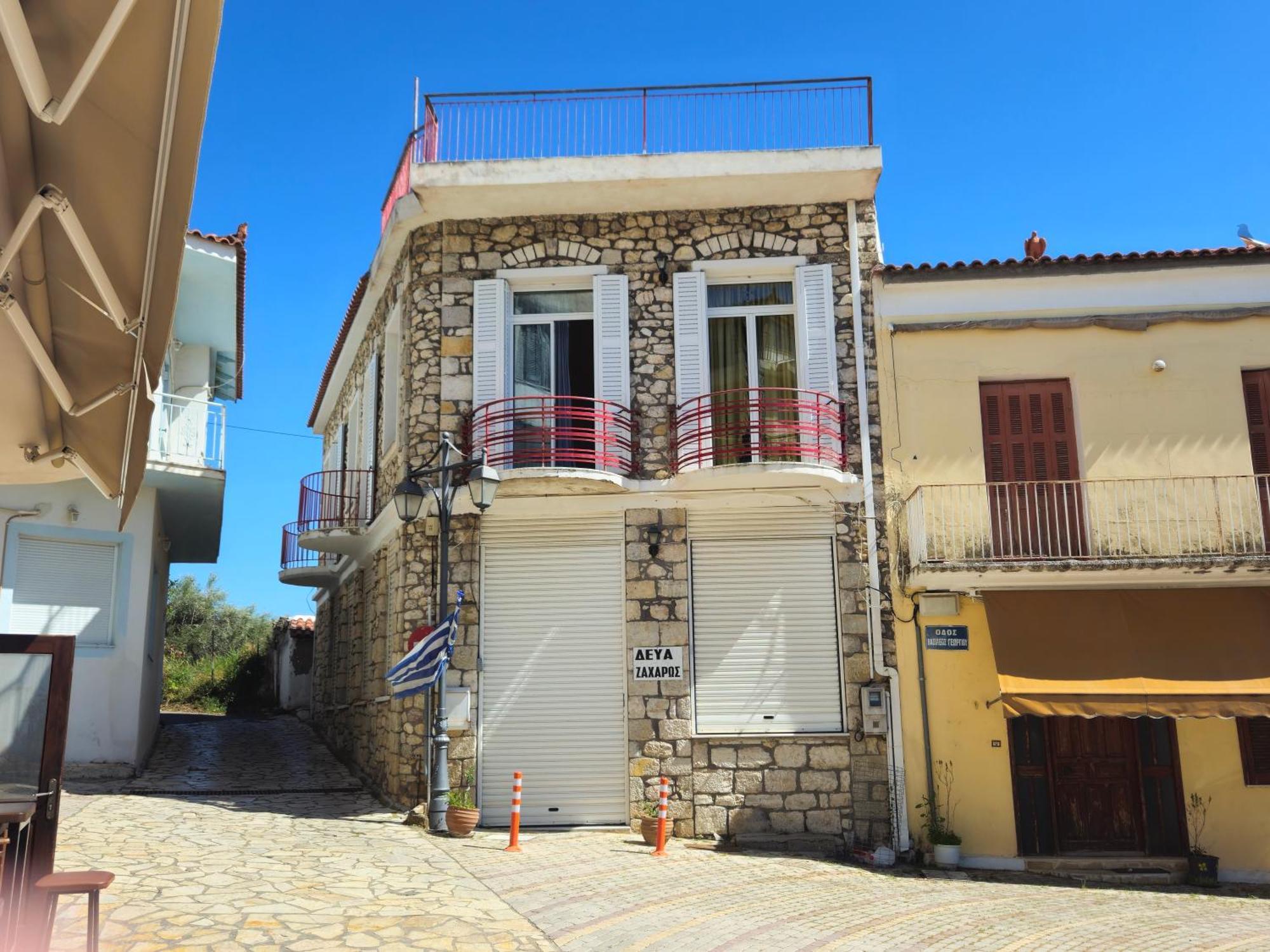 Вилла Traditional Stone House With Breathtaking View. Захаро Экстерьер фото